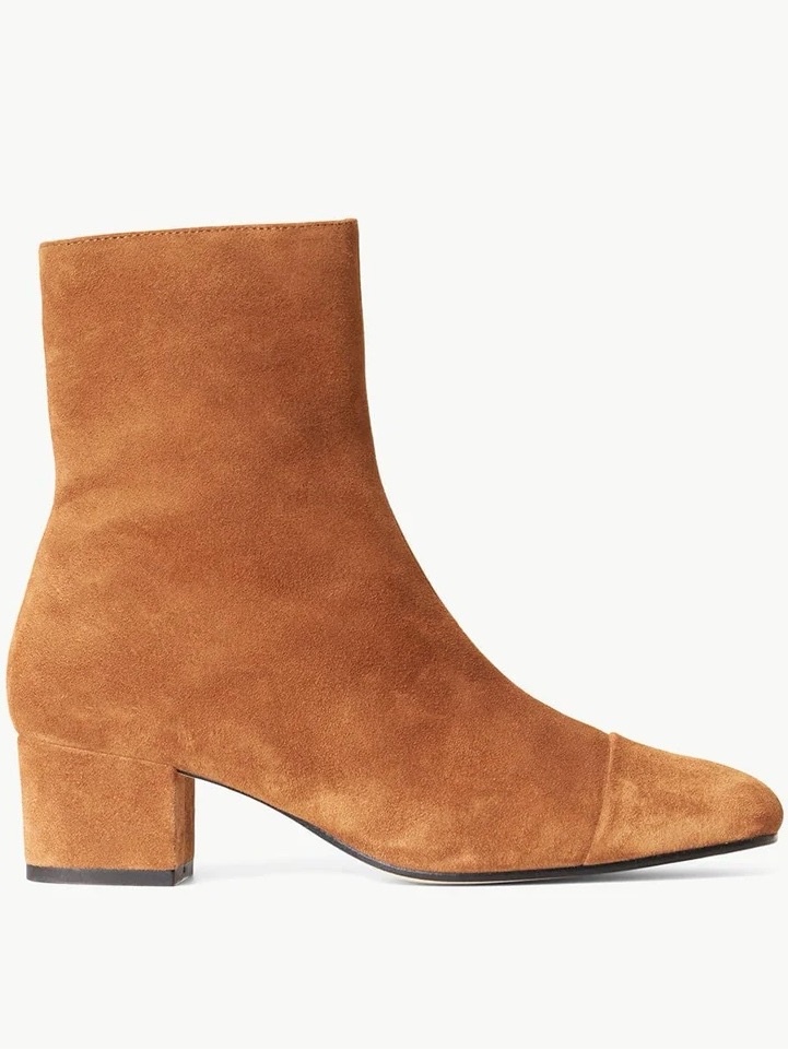 Aimee Short Boot Tan Suede